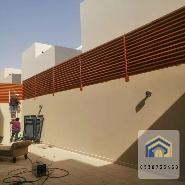 سواتر حديدية مقاومة للصدأ والعوامل الجوية في القطيف والجبيل والأحساء